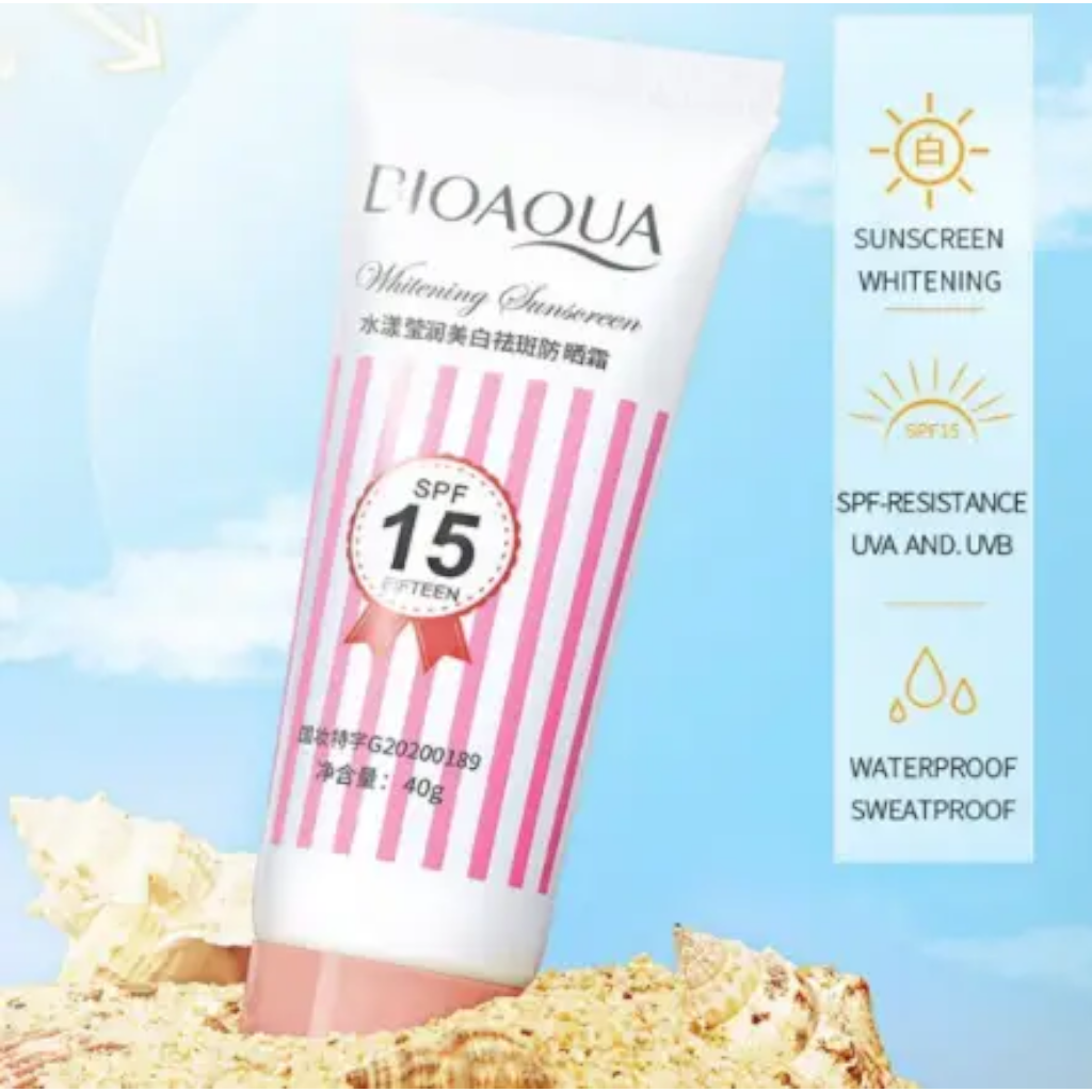 Protector Solar en Crema de Bioaqua 40gr